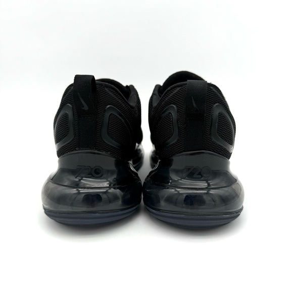 Nike Men's Air Max 720 Black Mesh Size 8.5 8 1/2 Shoes AO2924-007 - Picture 4 of 8